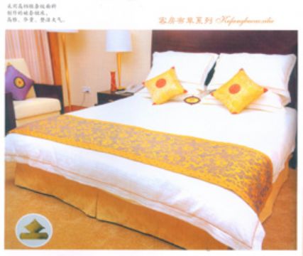 Hotel Room Supply The Goods With Tourist Items Bedding